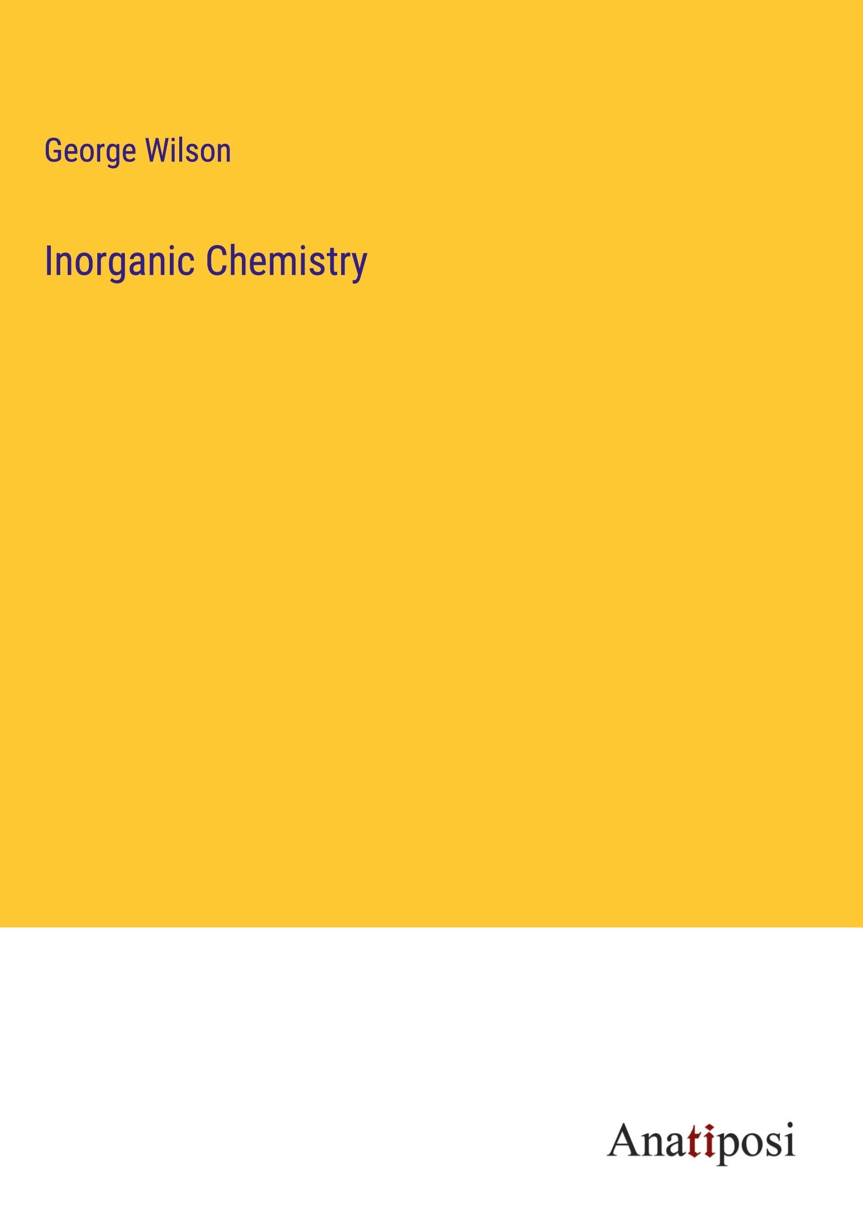 Inorganic Chemistry