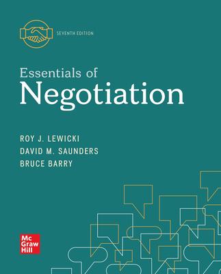 Loose-Leaf for Essentials of Negotiation