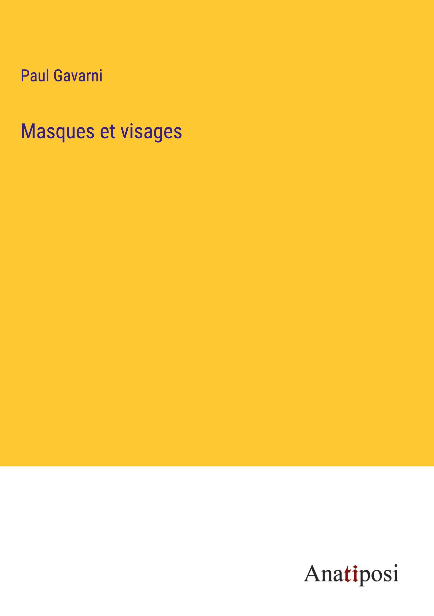 Masques et visages