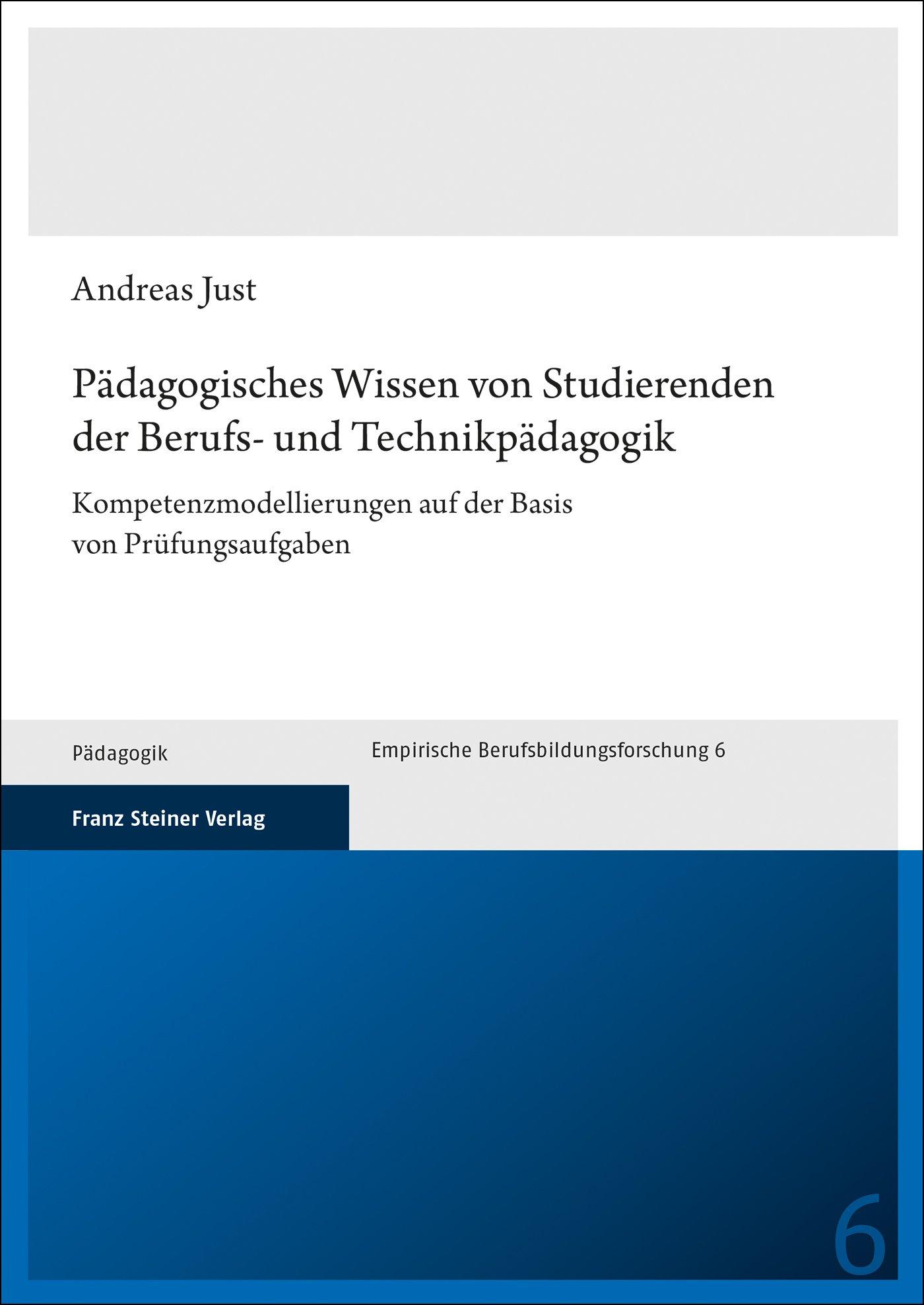 Pädagogisches Wissen von Studierenden der Berufs- und Technikpädagogik