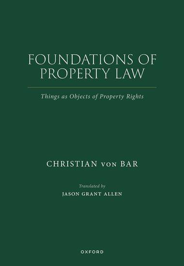 Foundations of Property Law