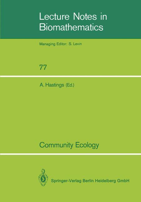 Community Ecology