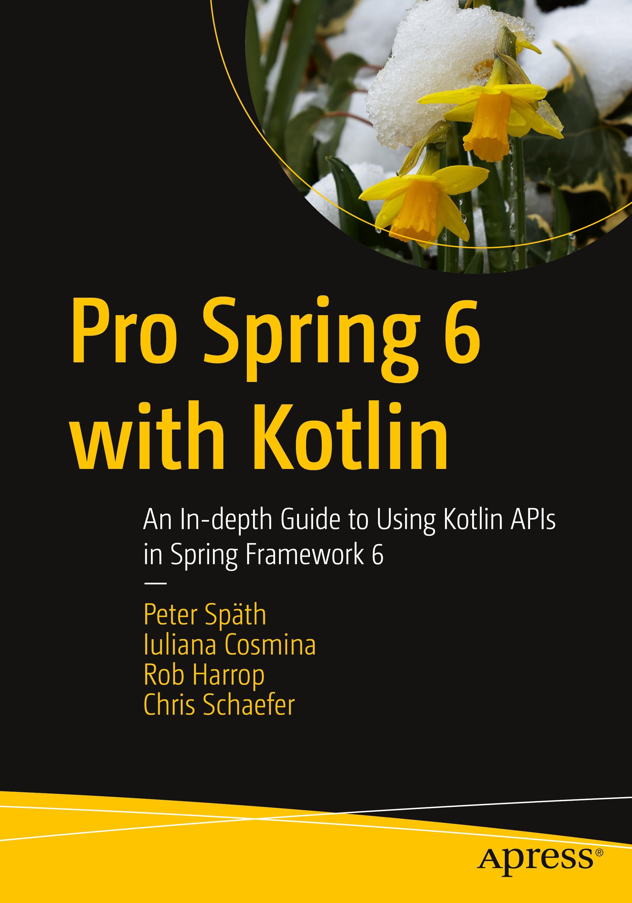 Pro Spring 6 with Kotlin