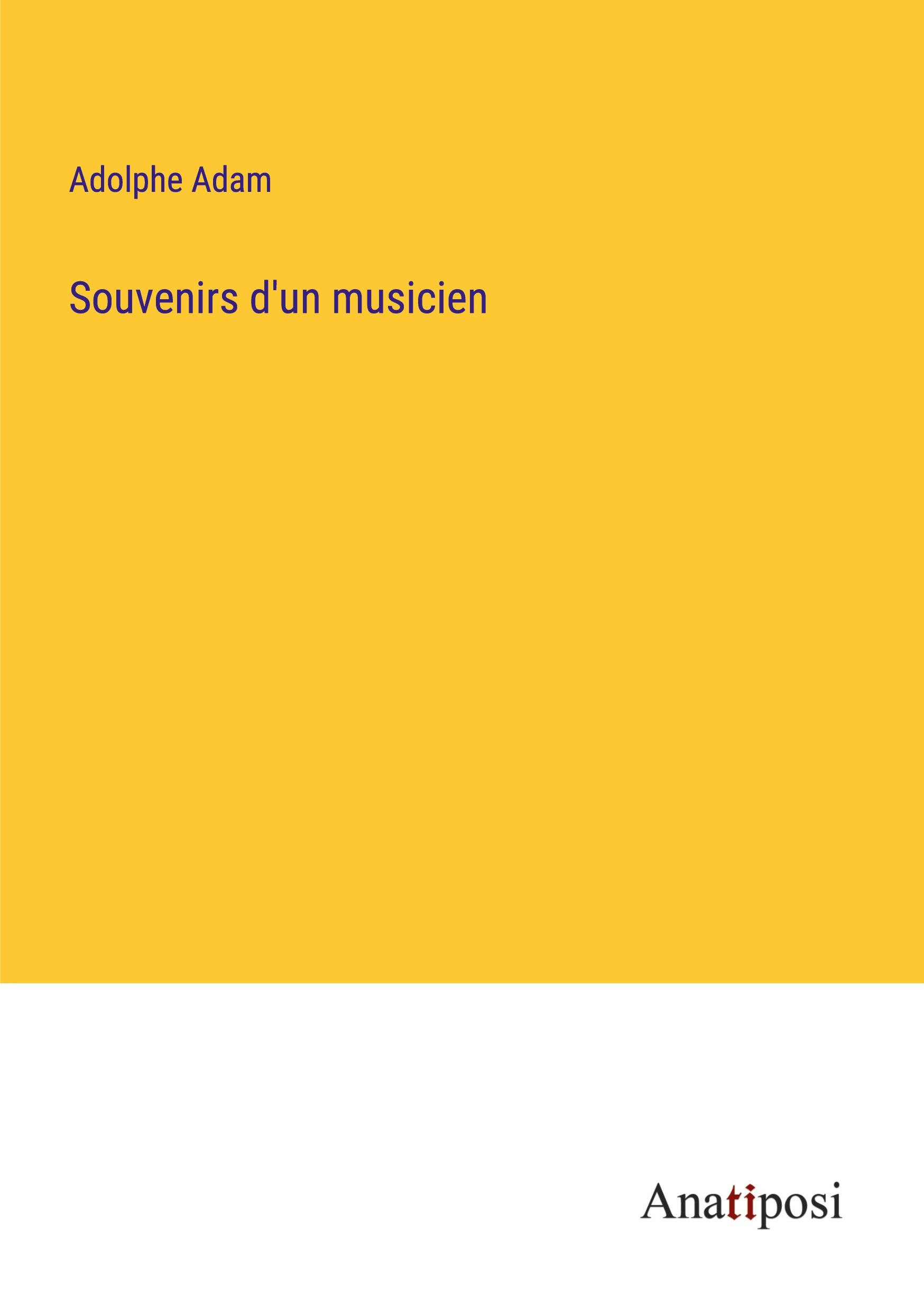 Souvenirs d'un musicien