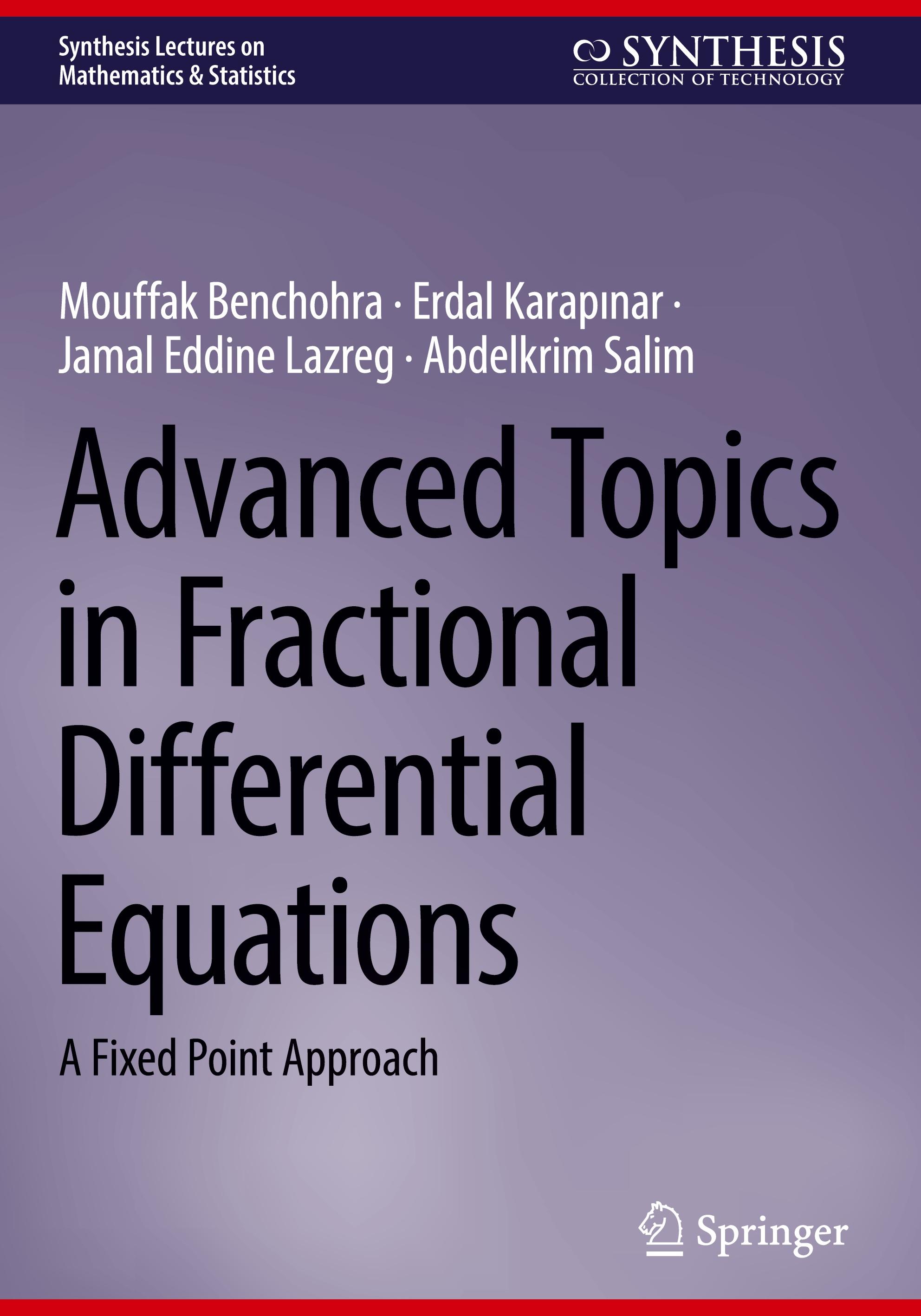 Advanced Topics in Fractional Differential Equations