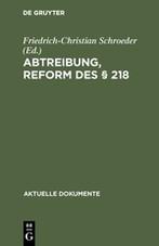 Abtreibung, Reform des § 218