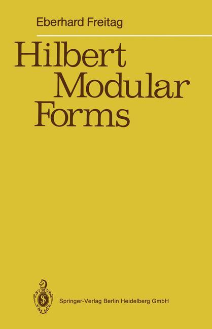 Hilbert Modular Forms