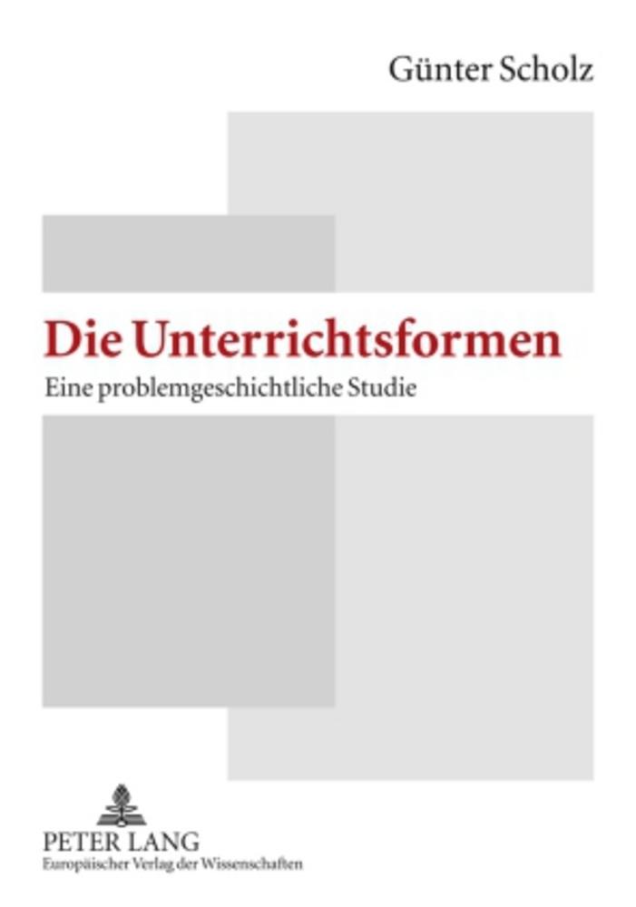 Die Unterrichtsformen