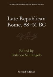 Late Republican Rome, 88-31 BC