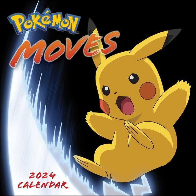 Pokémon Moves 2024 Wall Calendar