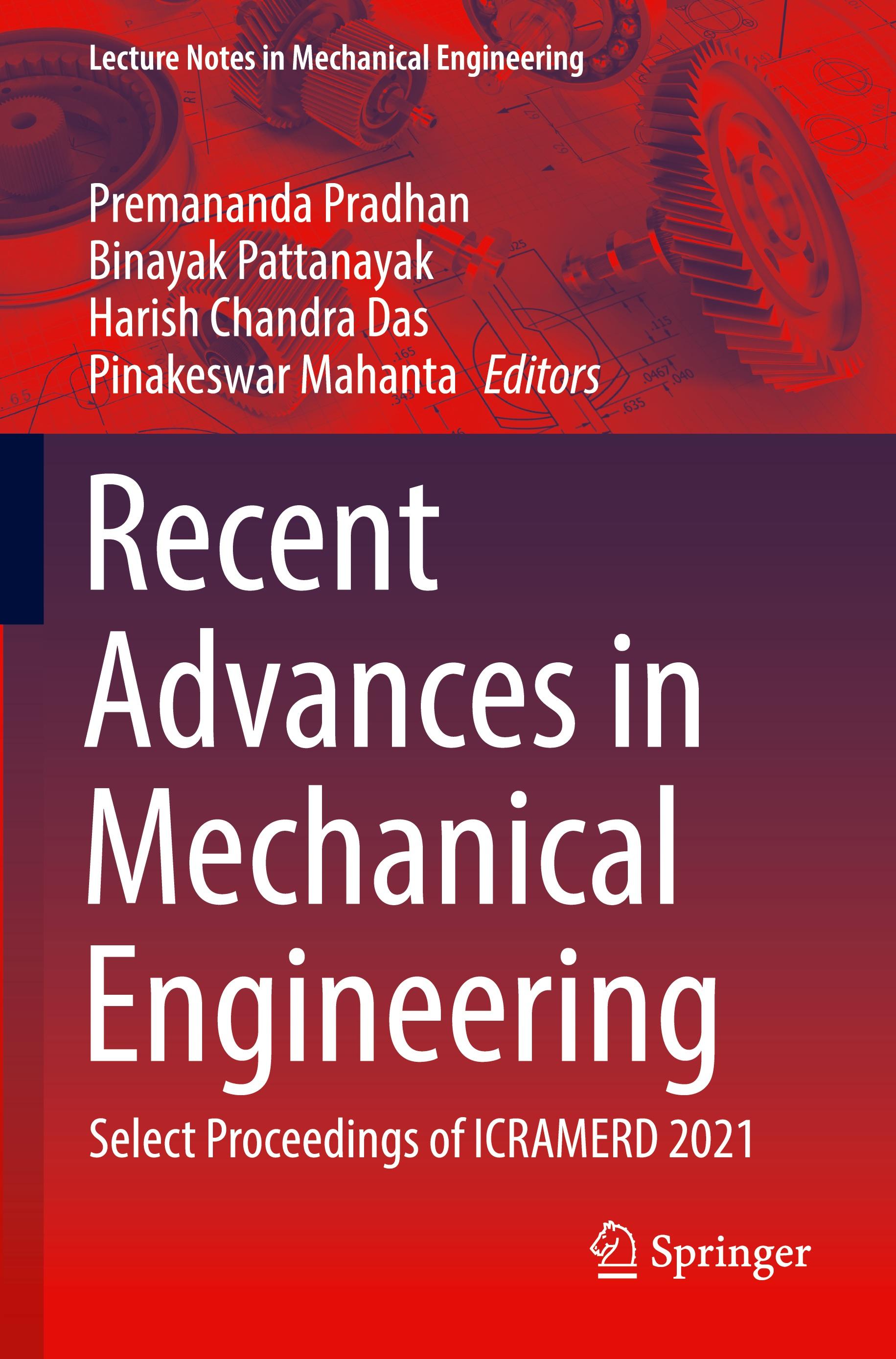 Recent Advances in Mechanical Engineering