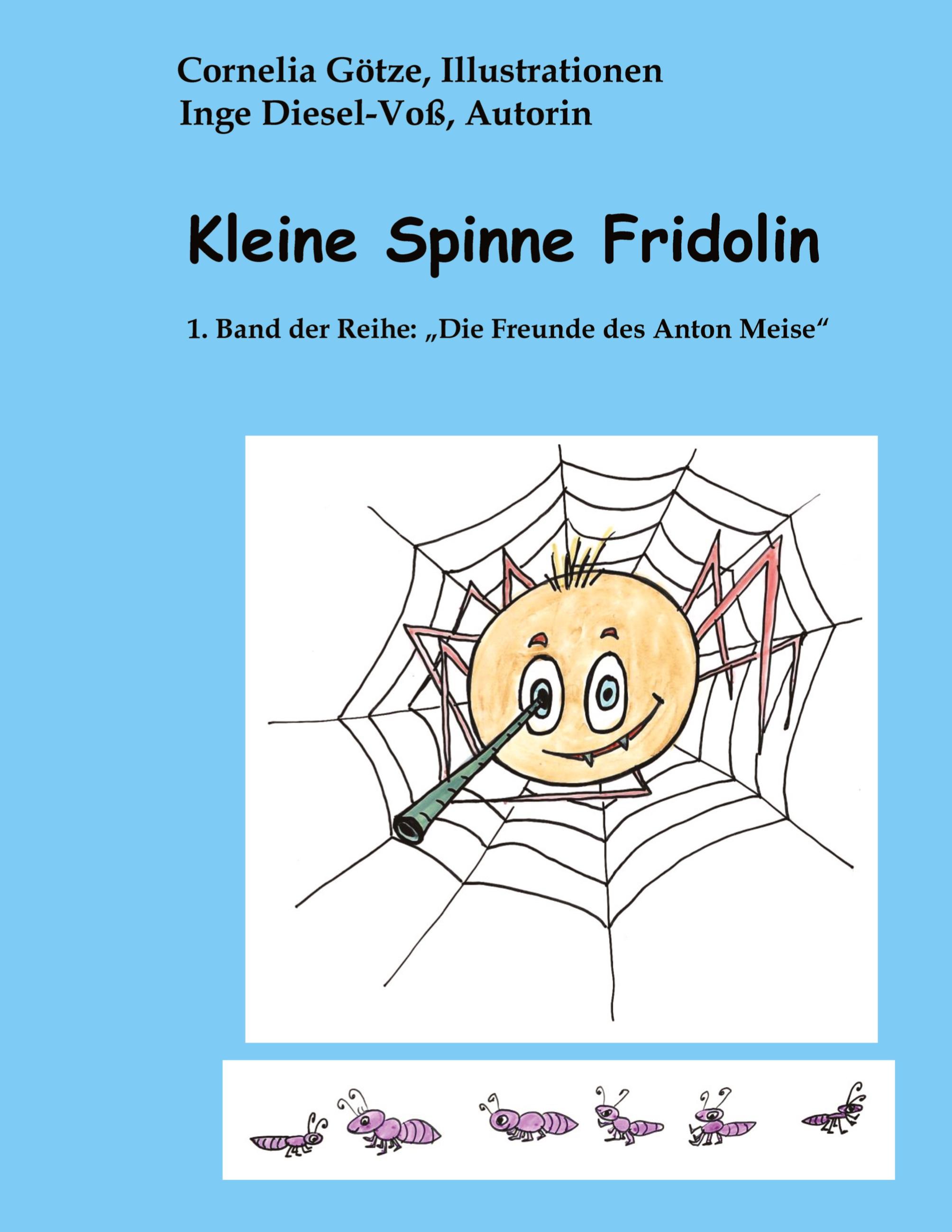 Kleine Spinne Fridolin