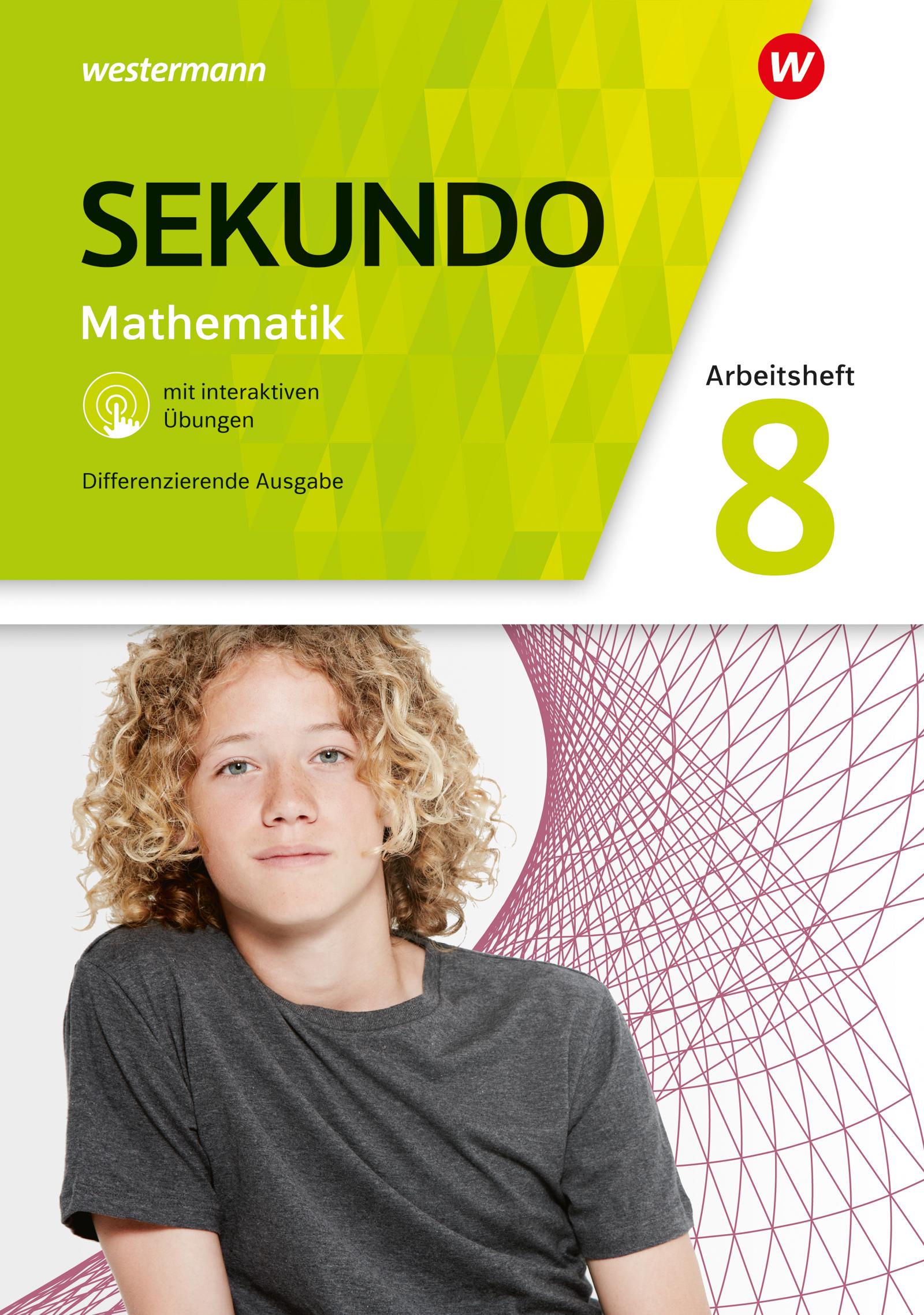 Sekundo 8. Arbeitsheft mit  interaktiven Übungen. Allgemeine Ausgabe