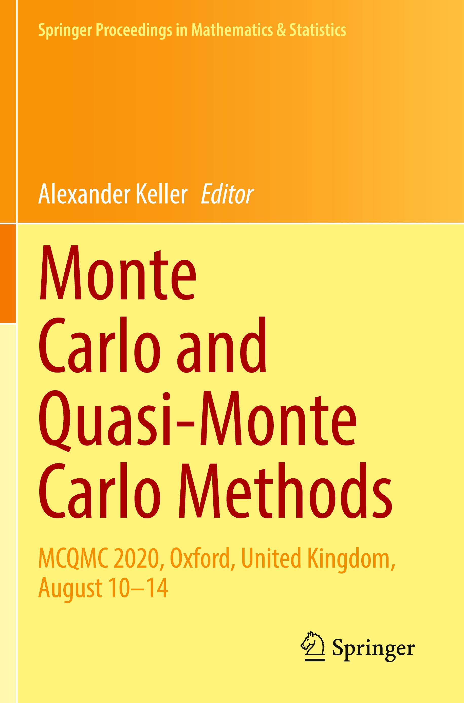 Monte Carlo and Quasi-Monte Carlo Methods