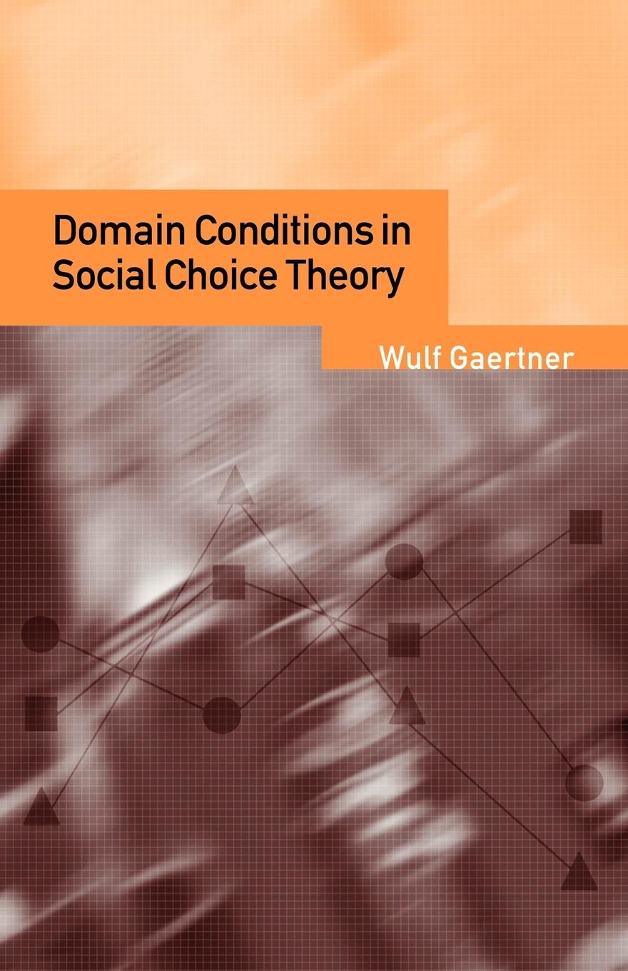 Domain Conditions in Social Choice Theory