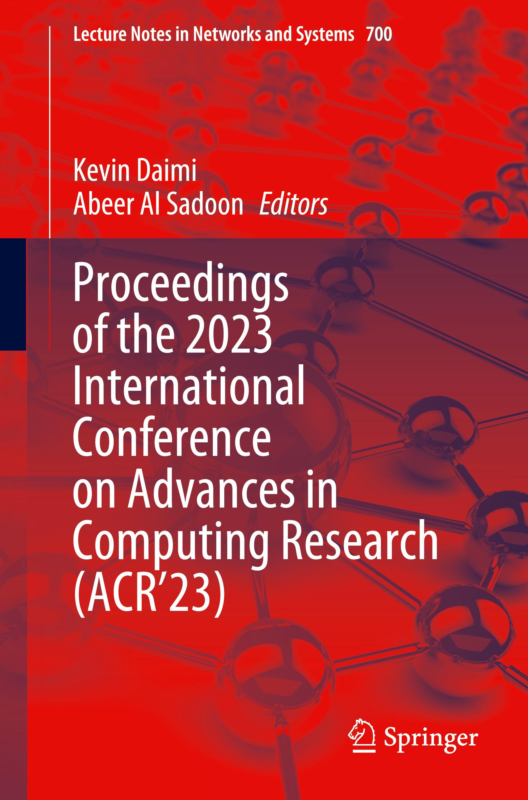 Proceedings of the 2023 International Conference on Advances in Computing Research (ACR¿23)