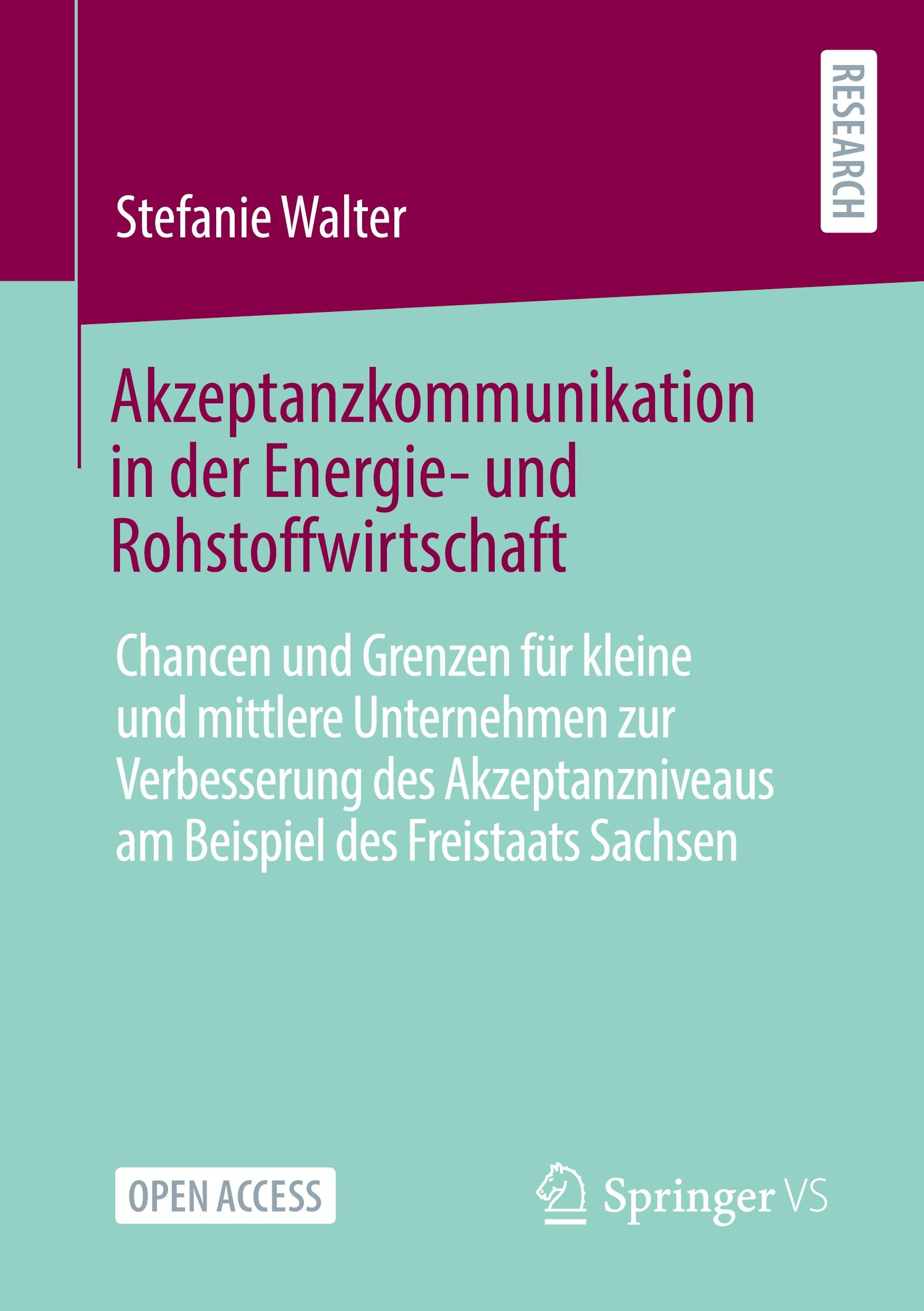 Akzeptanzkommunikation in der Energie- und Rohstoffwirtschaft