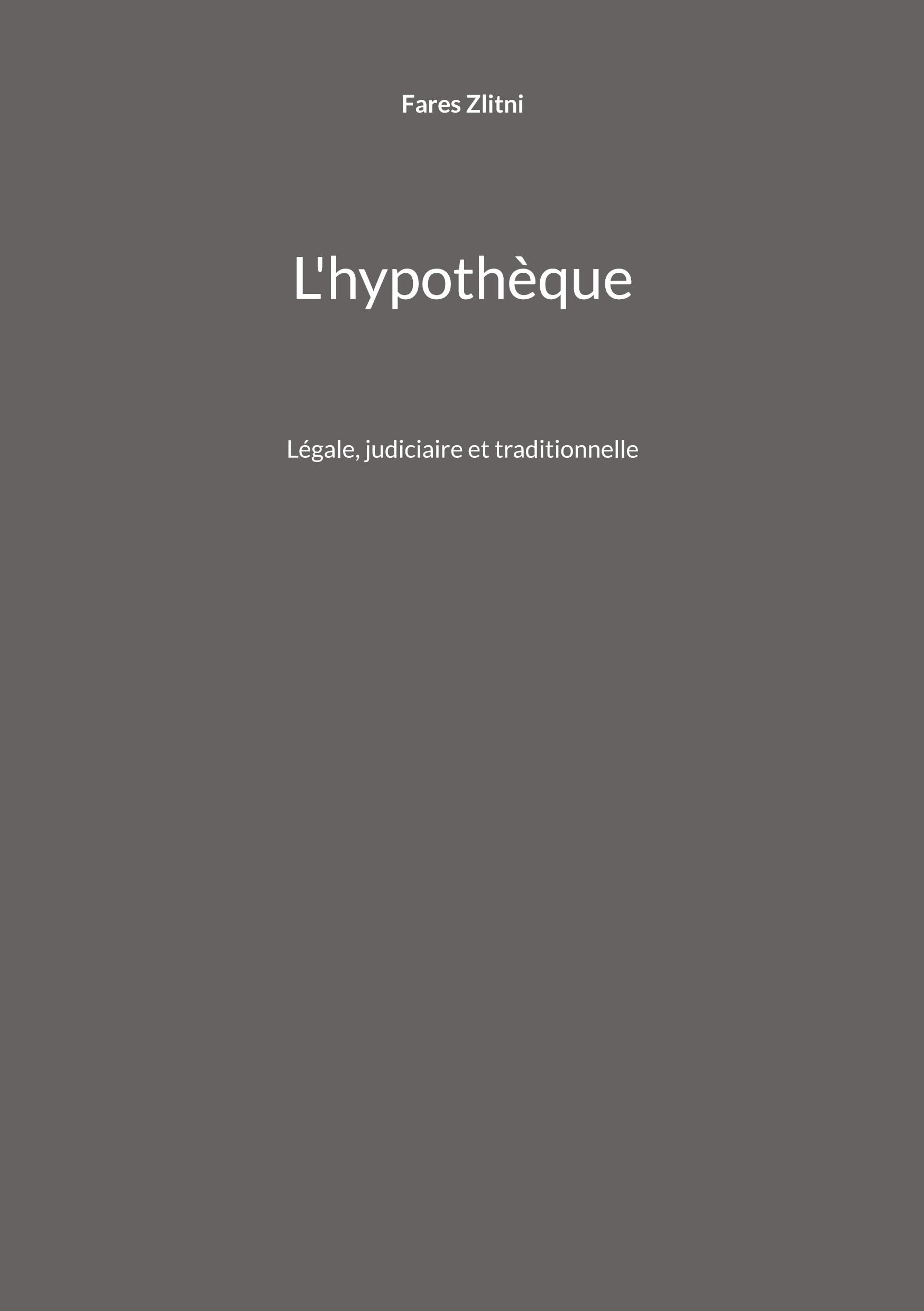 L'hypothèque