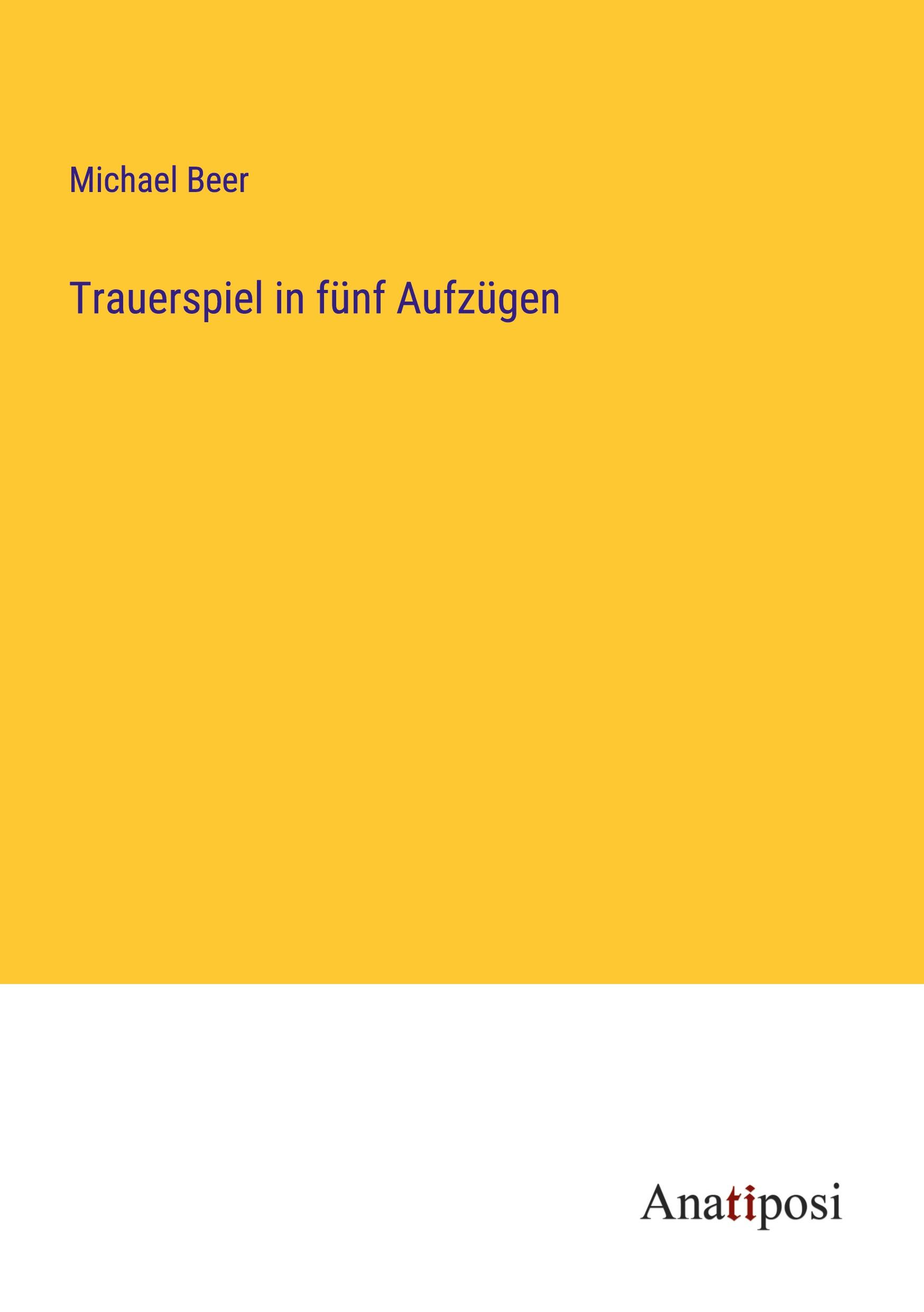 Trauerspiel in fünf Aufzügen