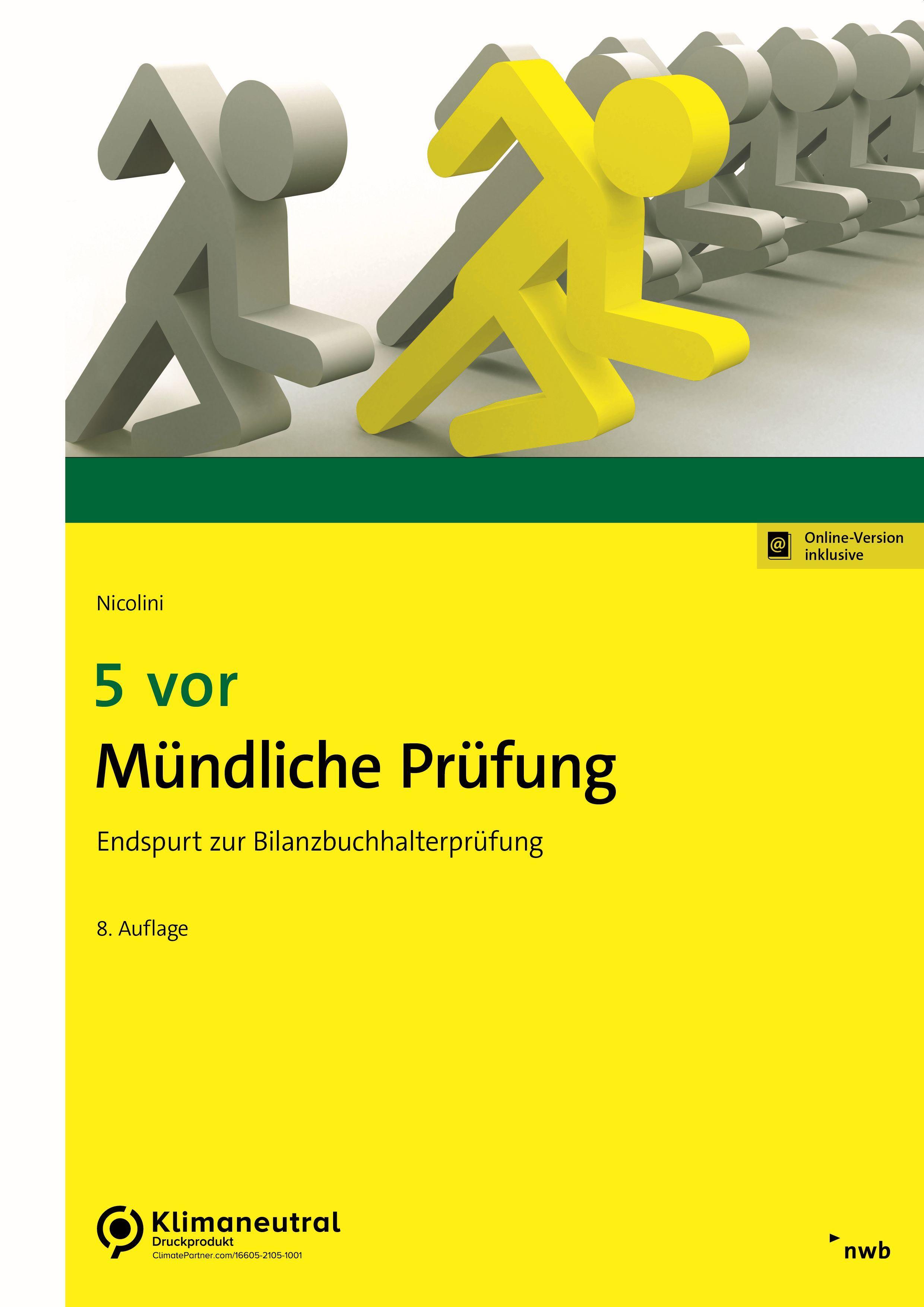 5 vor Mündliche Prüfung