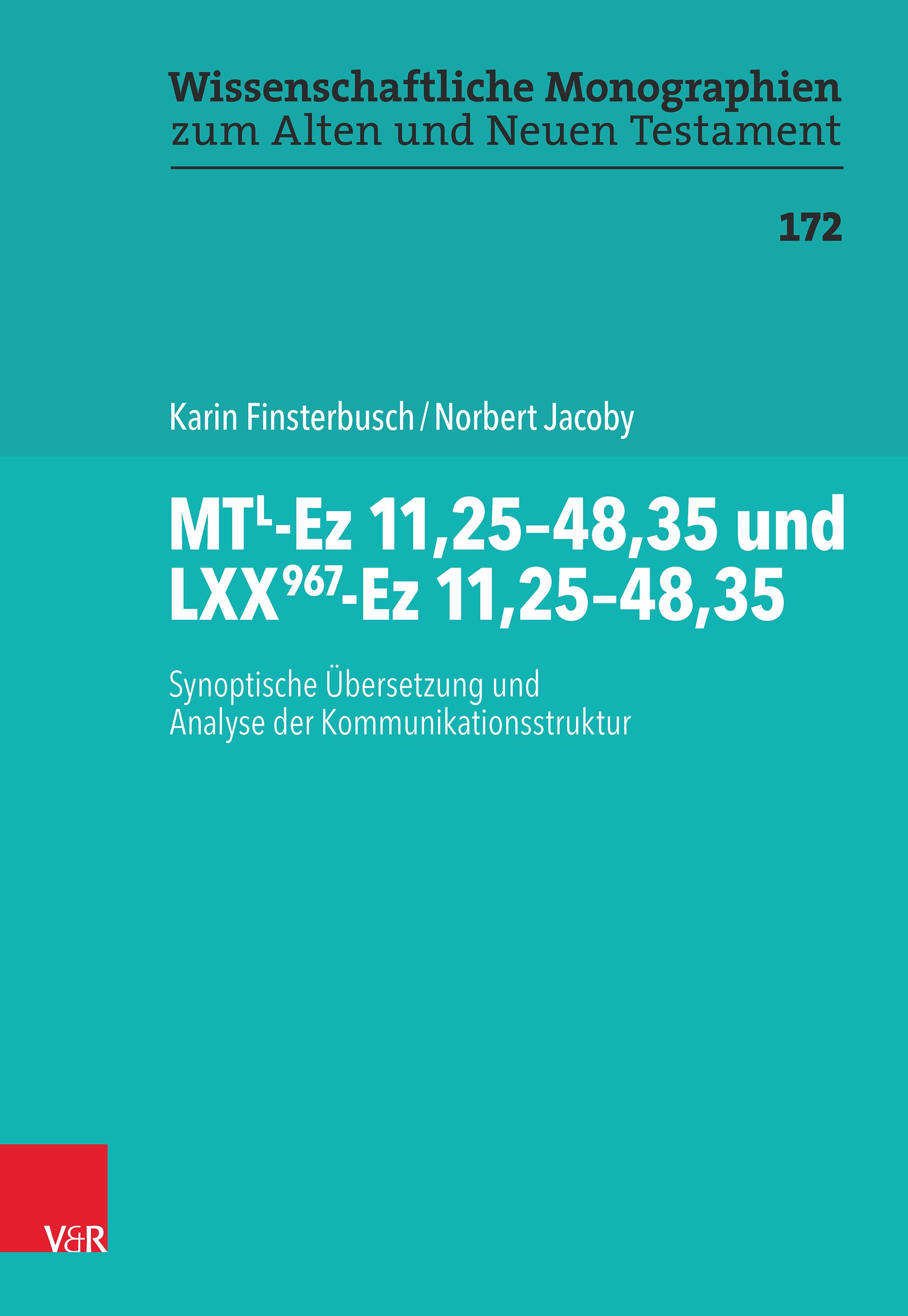 MTL-Ez 11,25-48,35 und LXX967-Ez 11,25-48,35