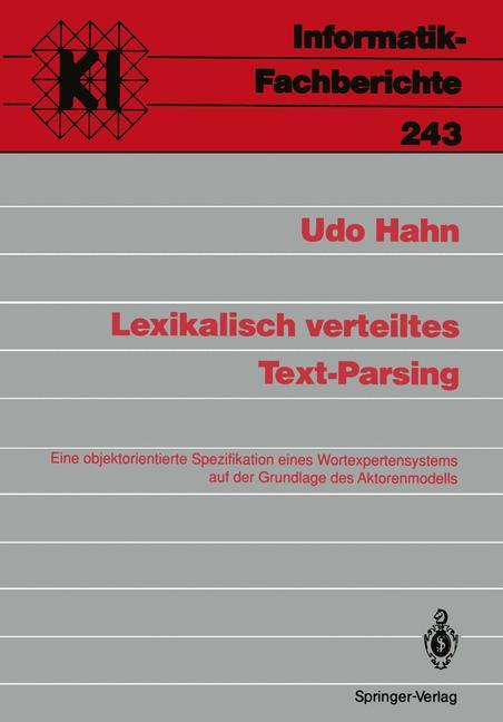 Lexikalisch verteiltes Text-Parsing