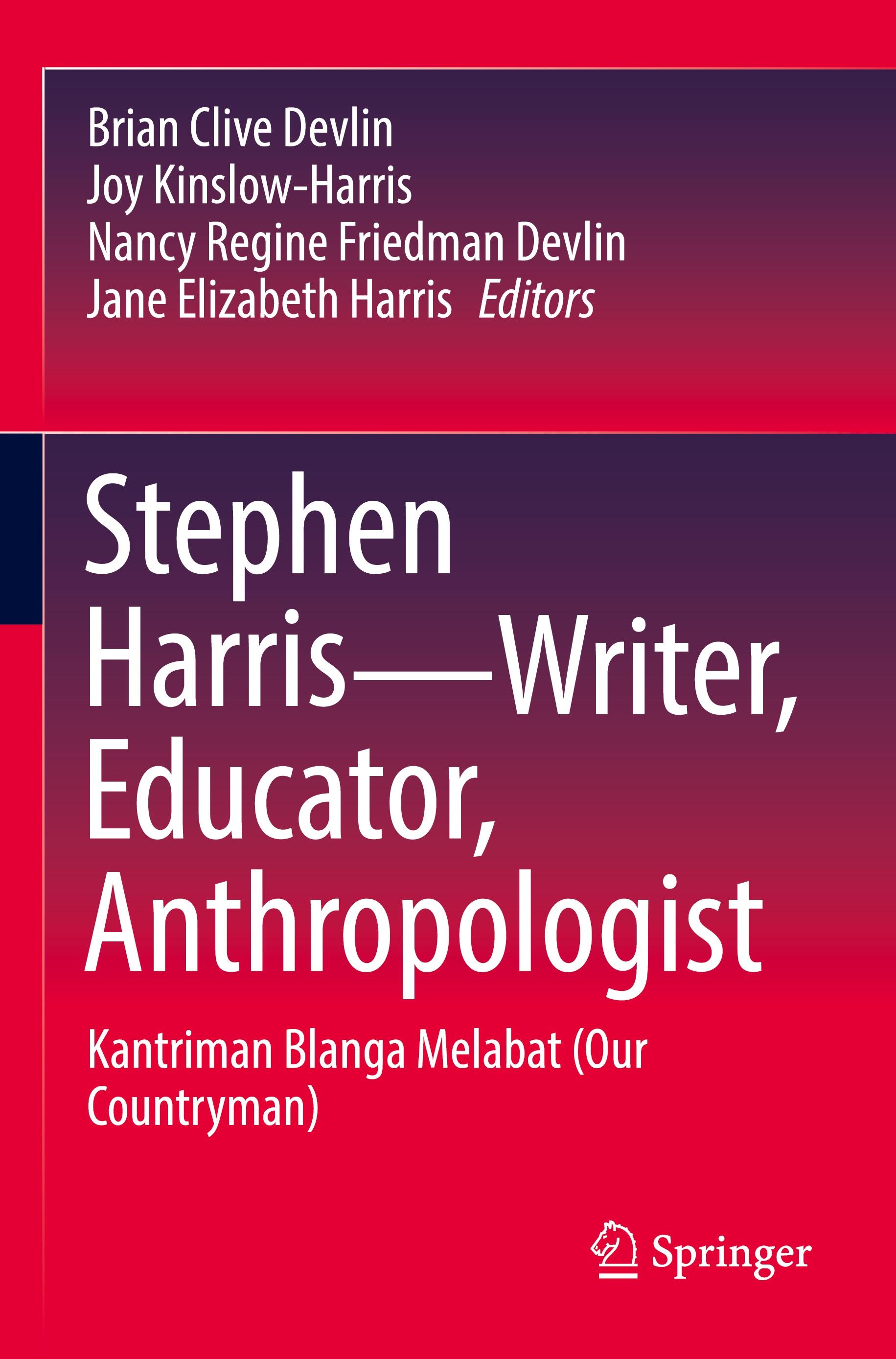 Stephen Harris¿Writer, Educator, Anthropologist