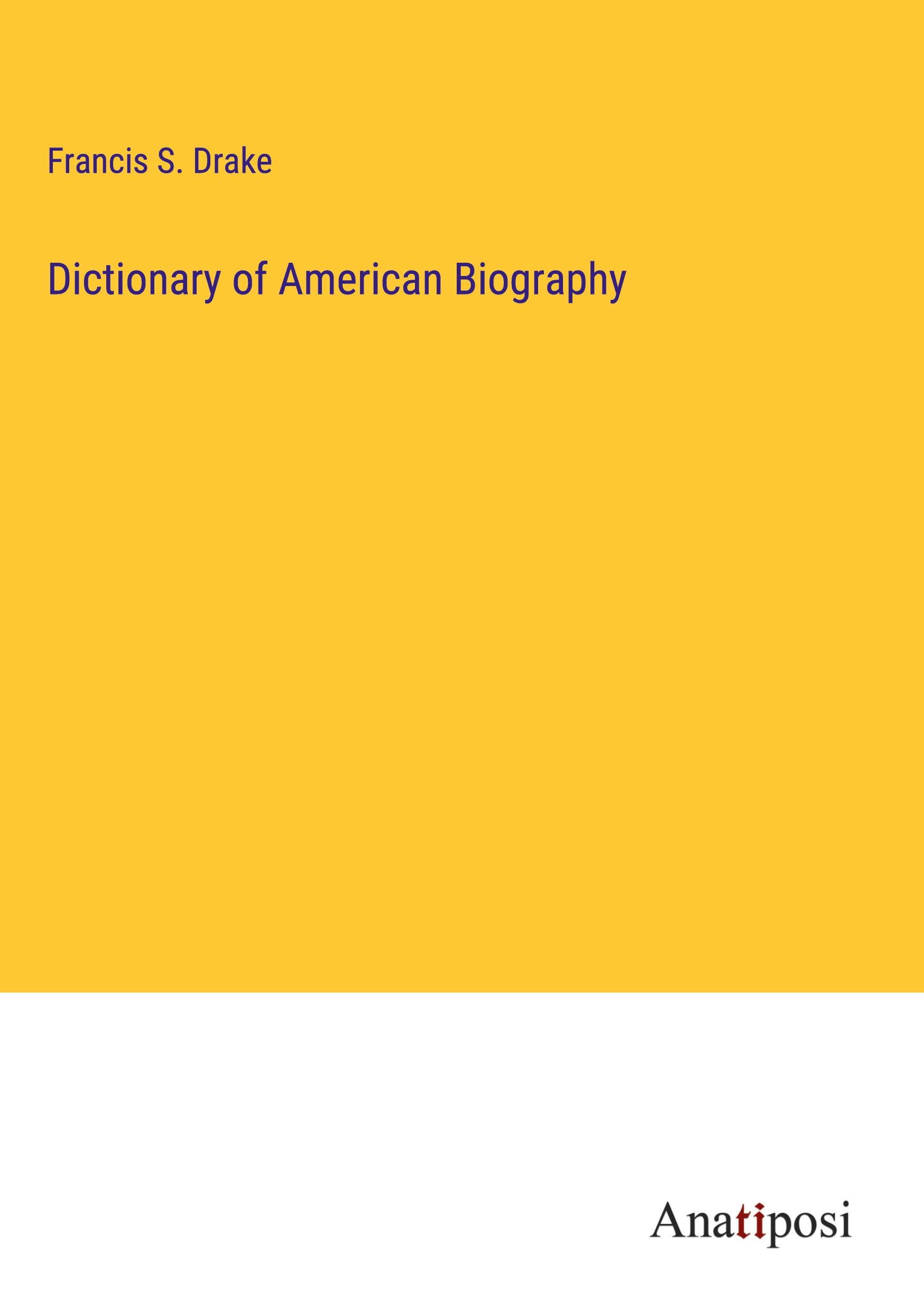 Dictionary of American Biography