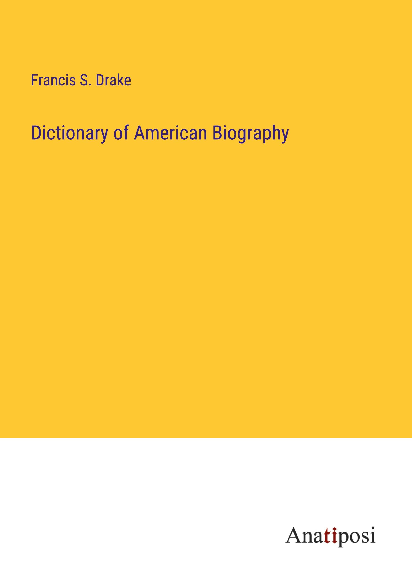 Dictionary of American Biography