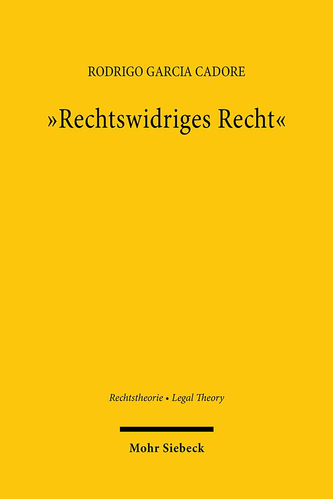 "Rechtswidriges Recht"