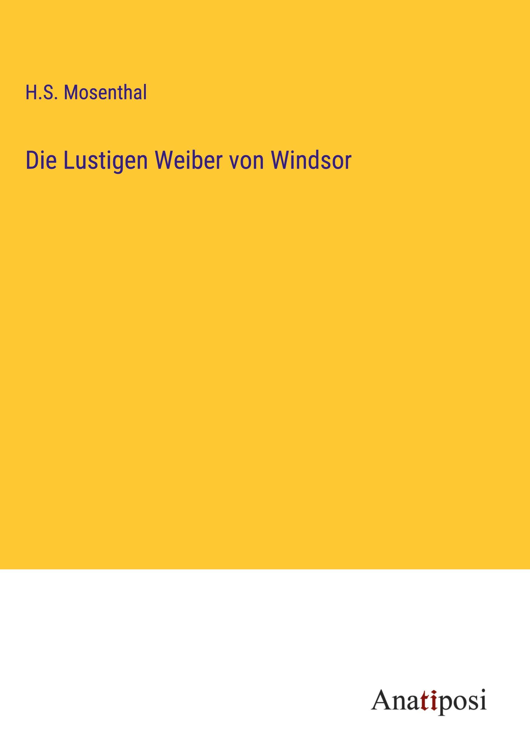 Die Lustigen Weiber von Windsor