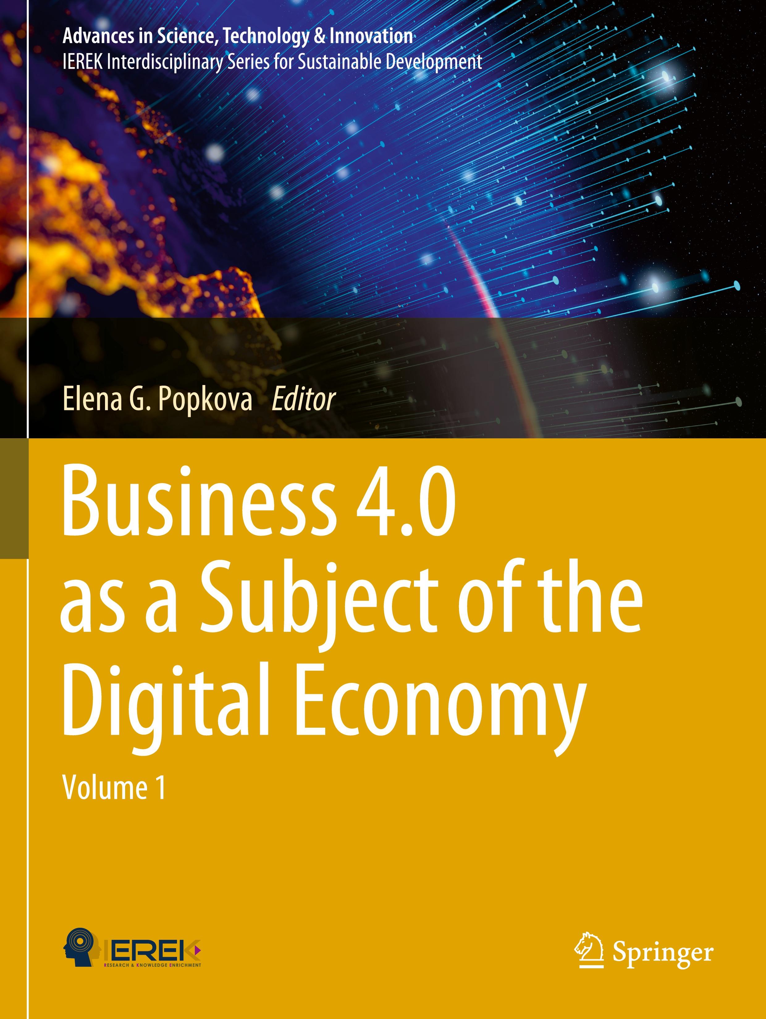 Business 4.0 as a Subject of the Digital Economy