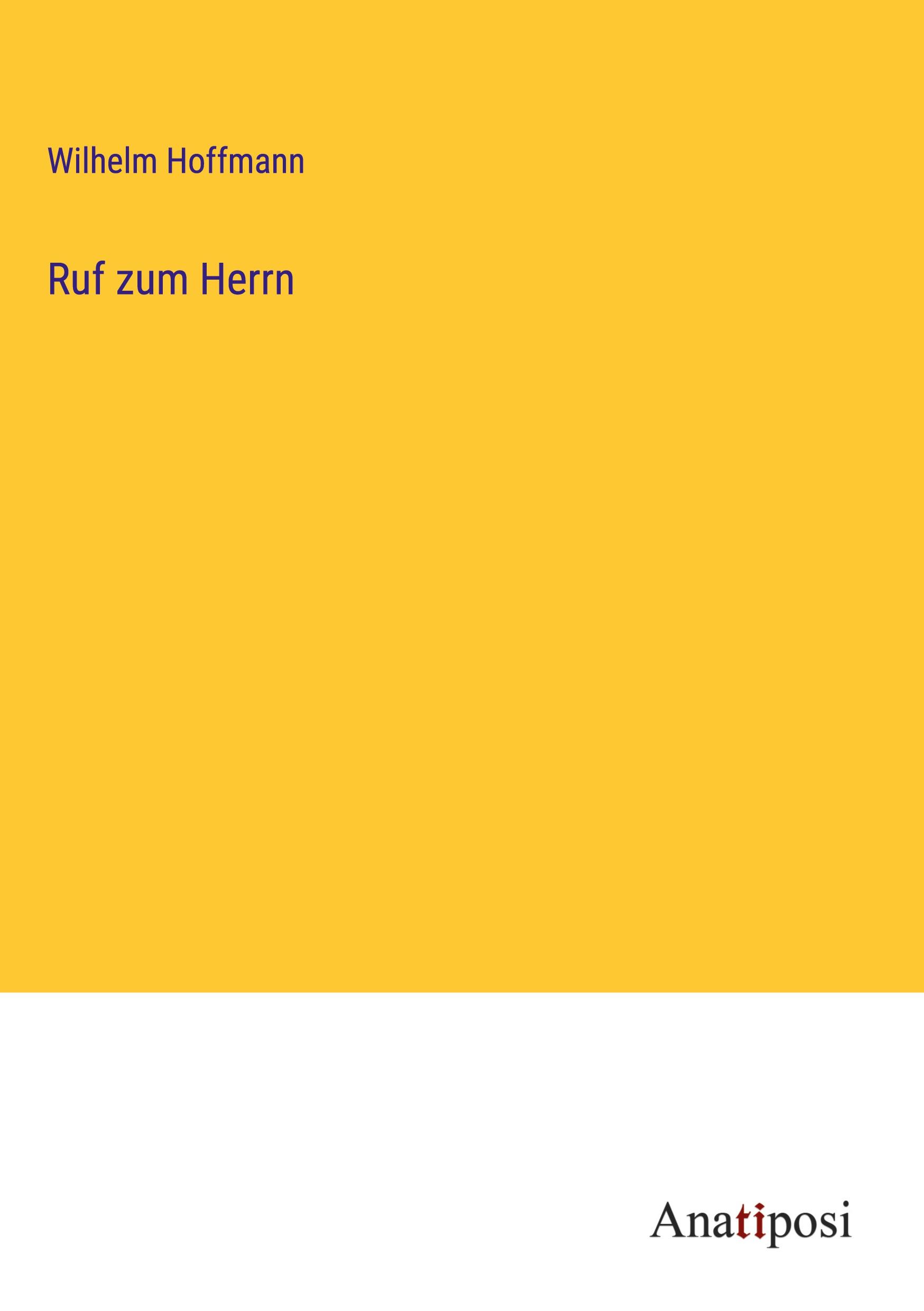 Ruf zum Herrn