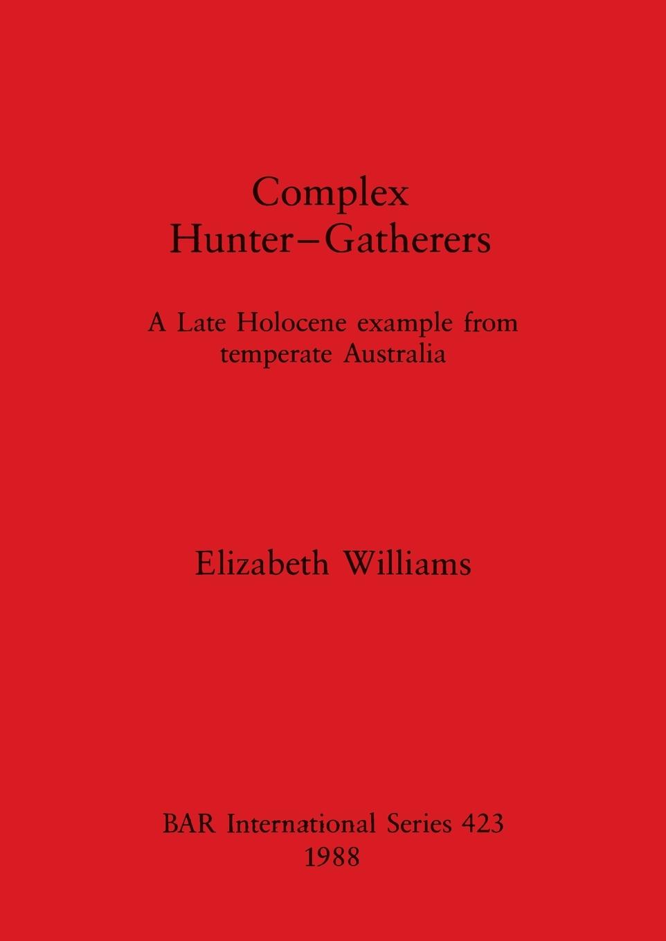 Complex Hunter-Gatherers