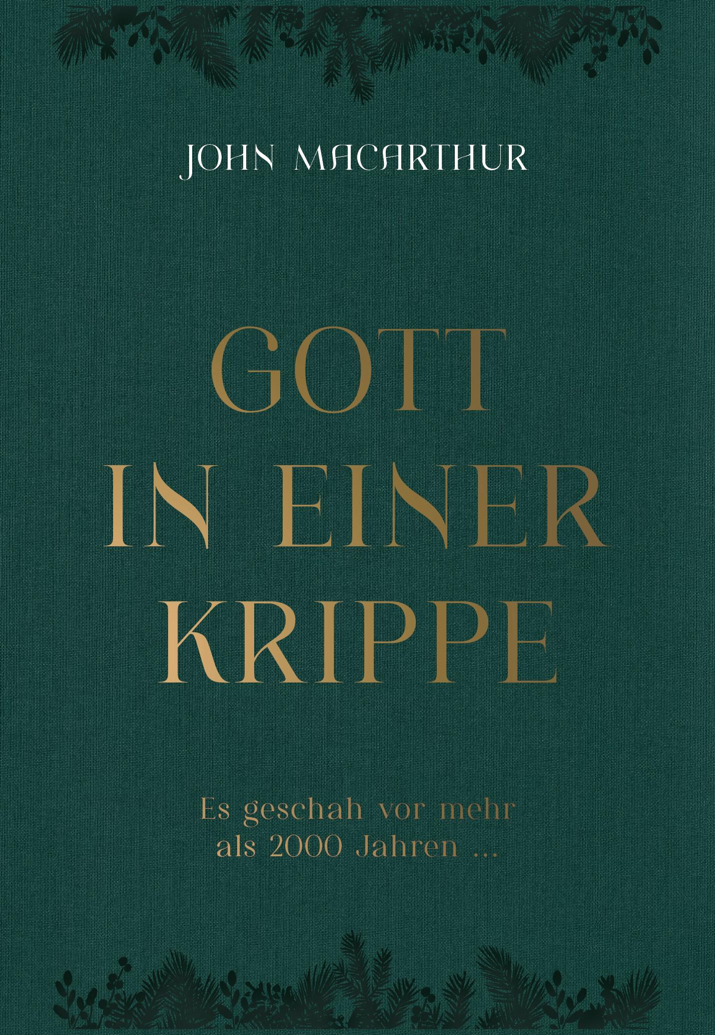 Gott in einer Krippe