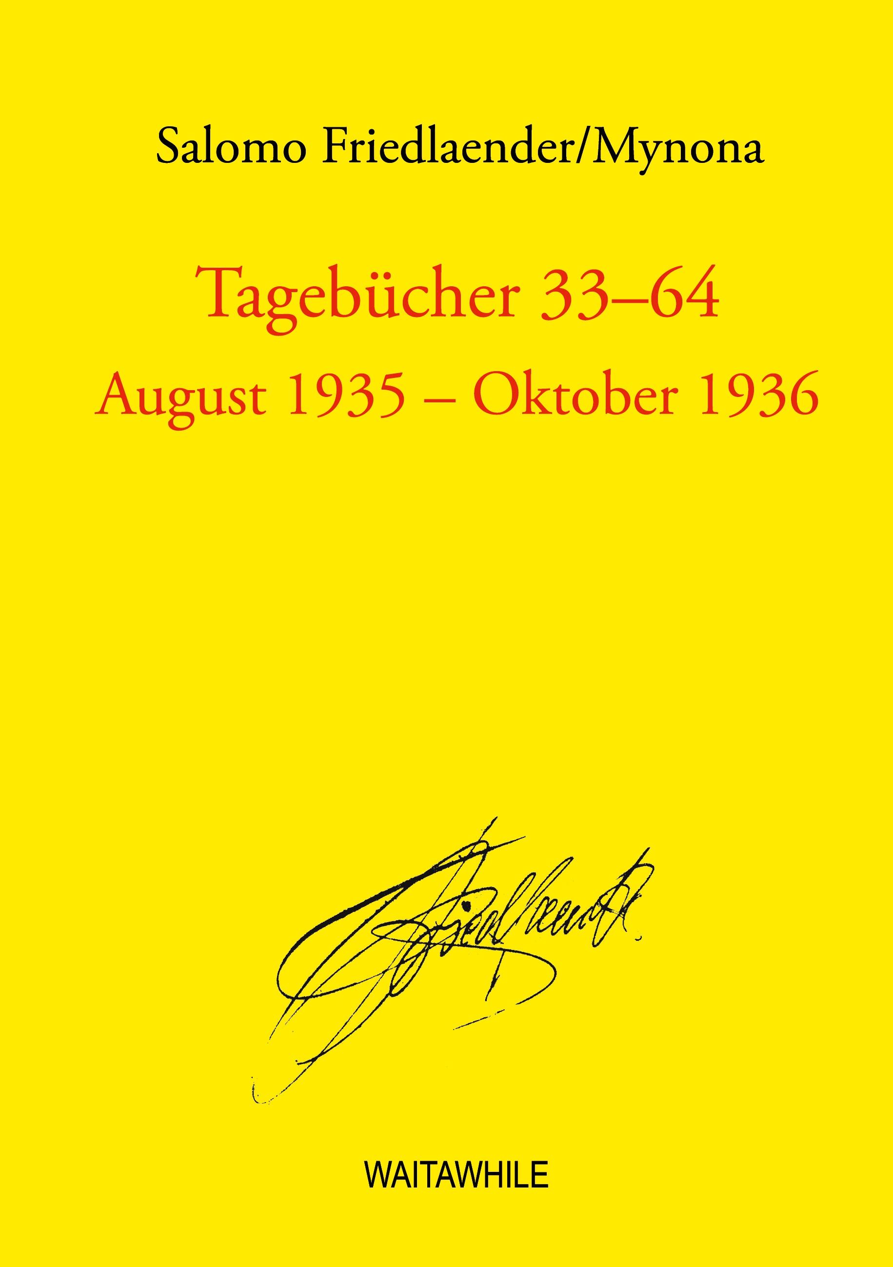 Tagebücher 33 - 64