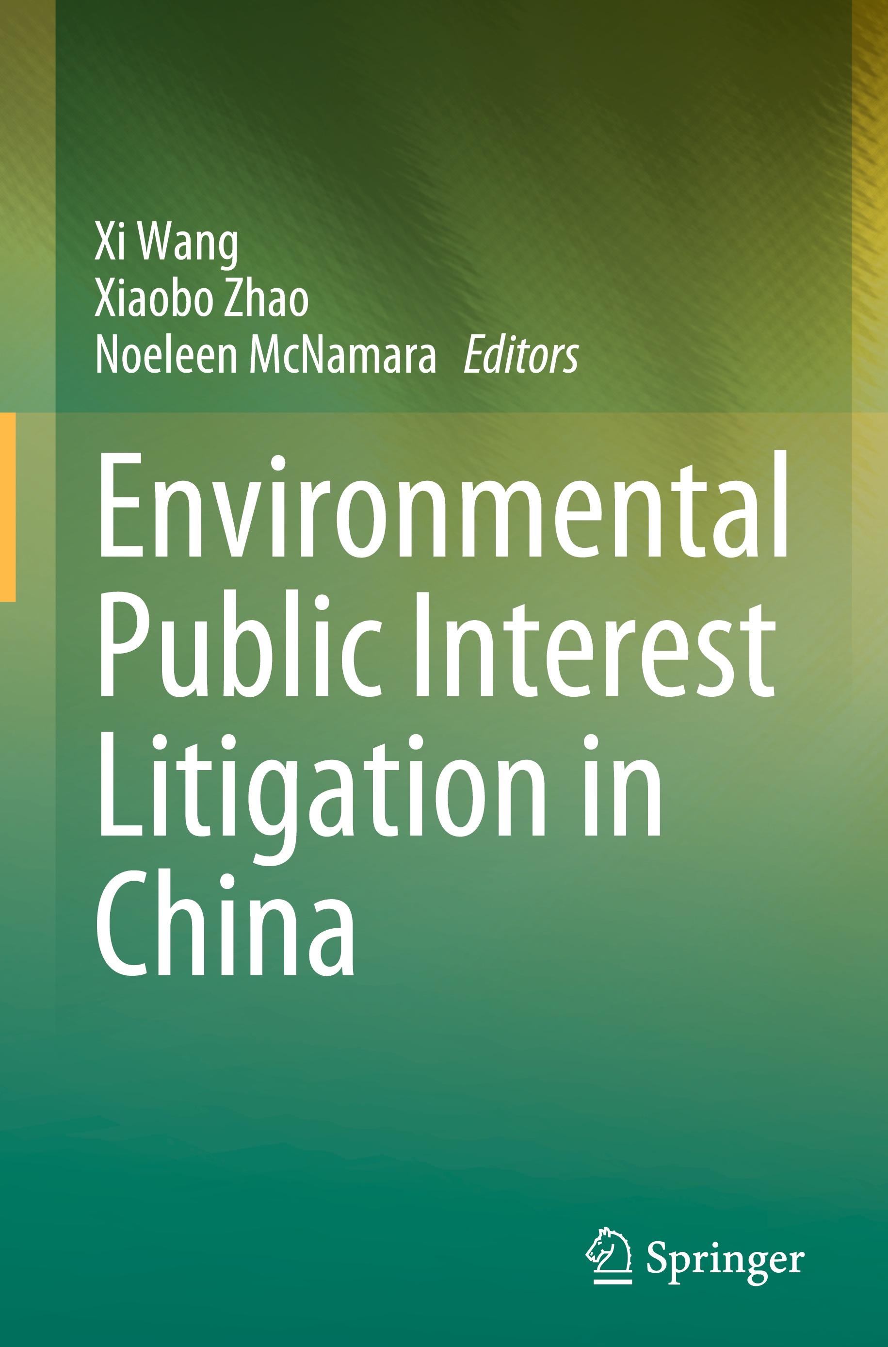 Environmental Public Interest Litigation in China