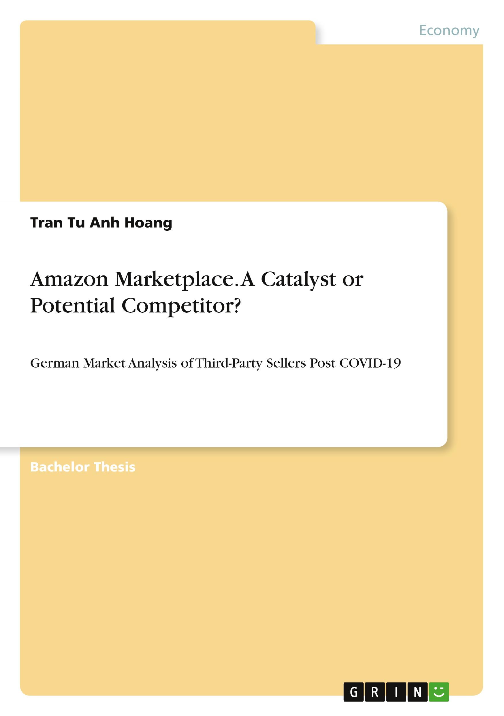 Amazon Marketplace. A Catalyst or Potential Competitor?