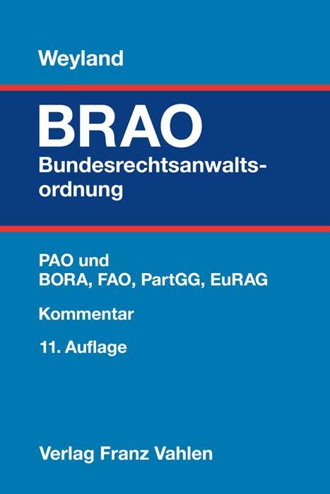 Bundesrechtsanwaltsordnung