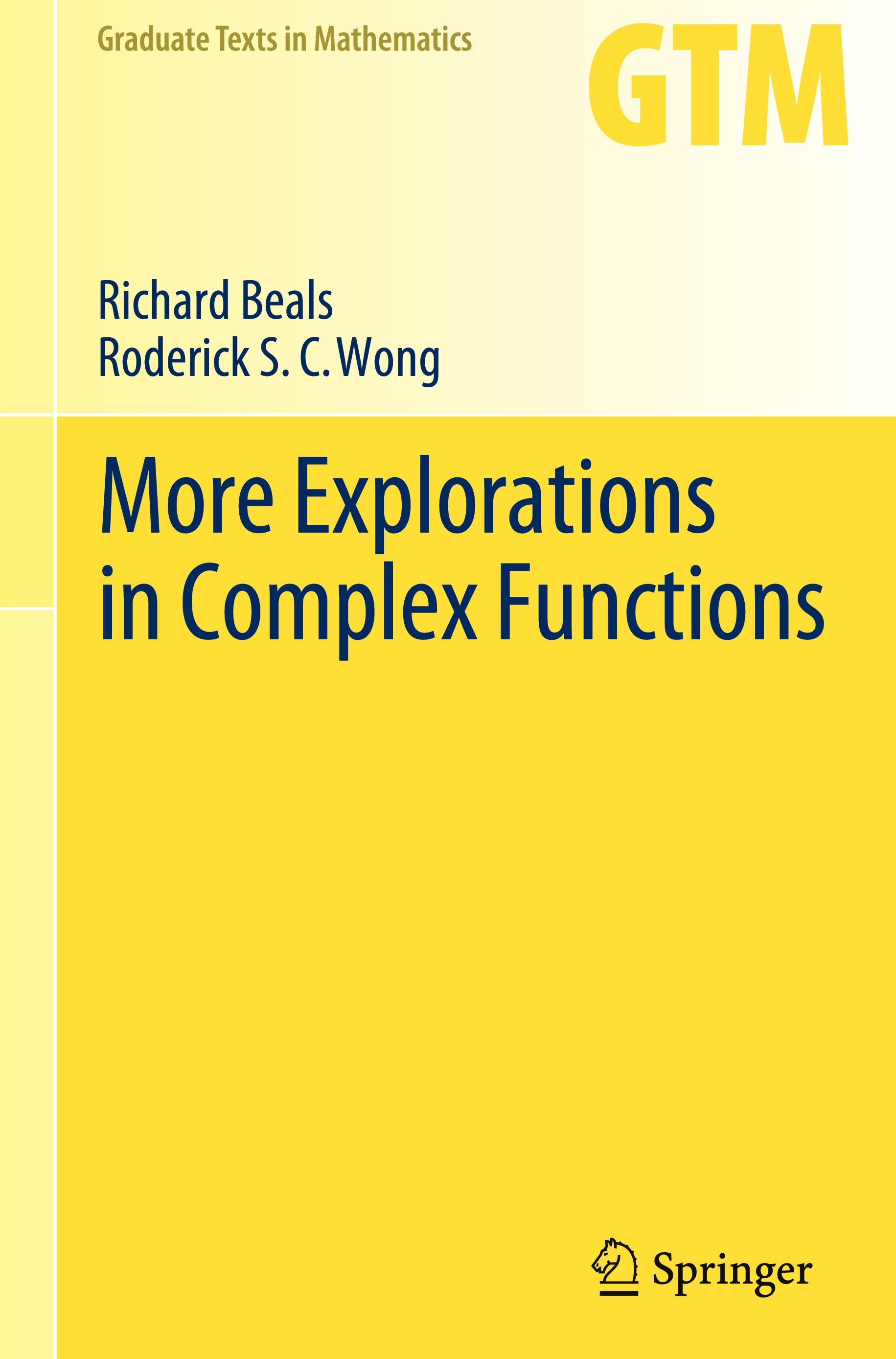 More Explorations in Complex Functions