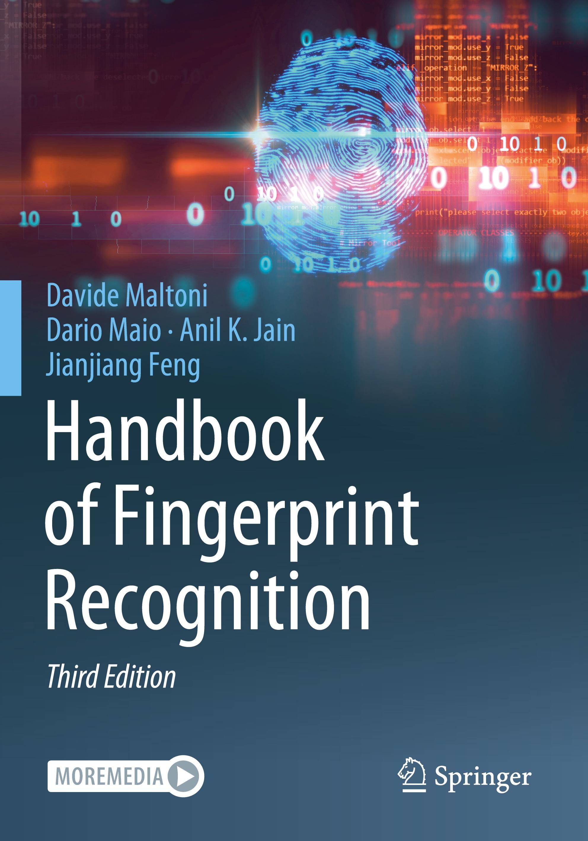 Handbook of Fingerprint Recognition