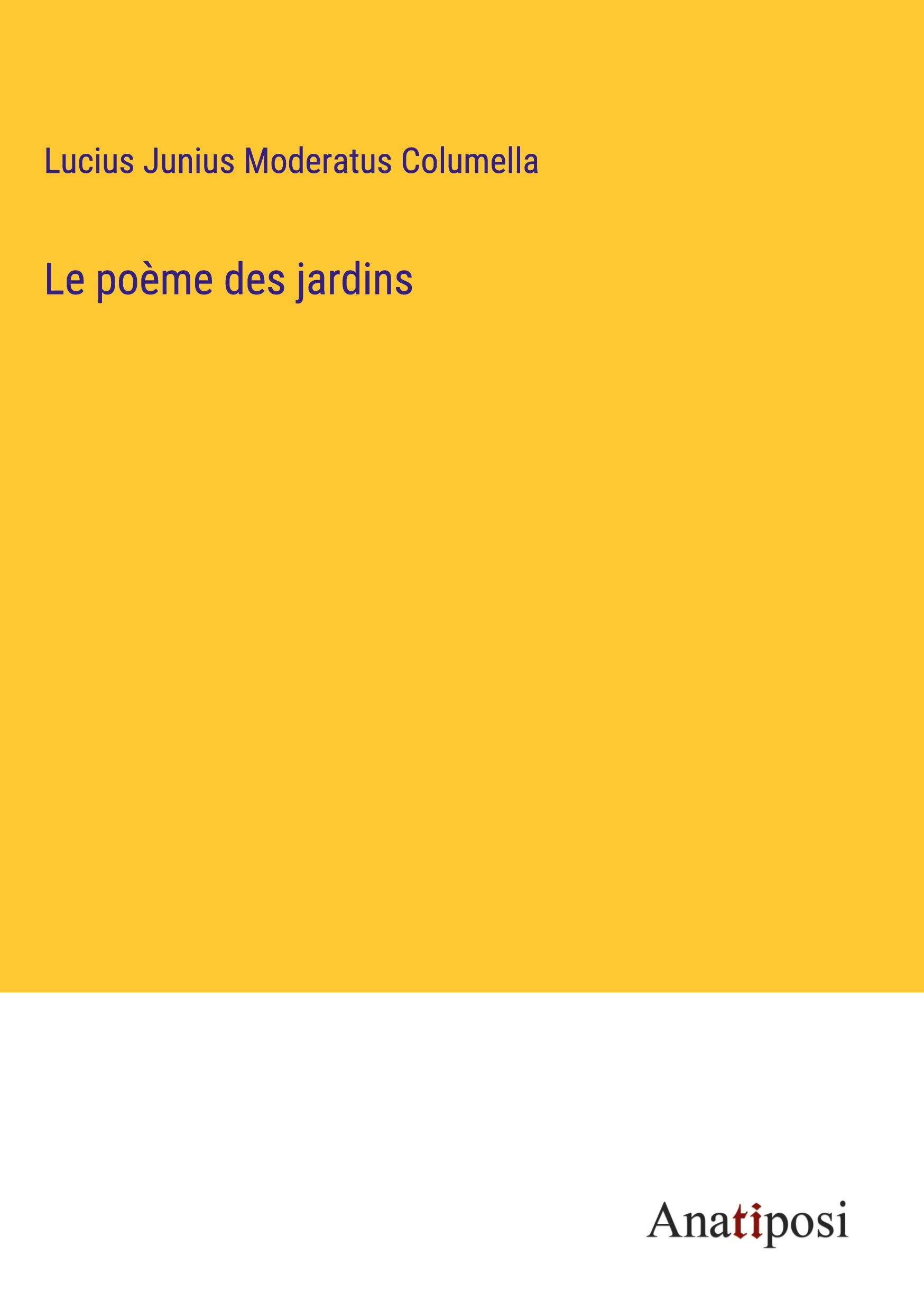 Le poème des jardins