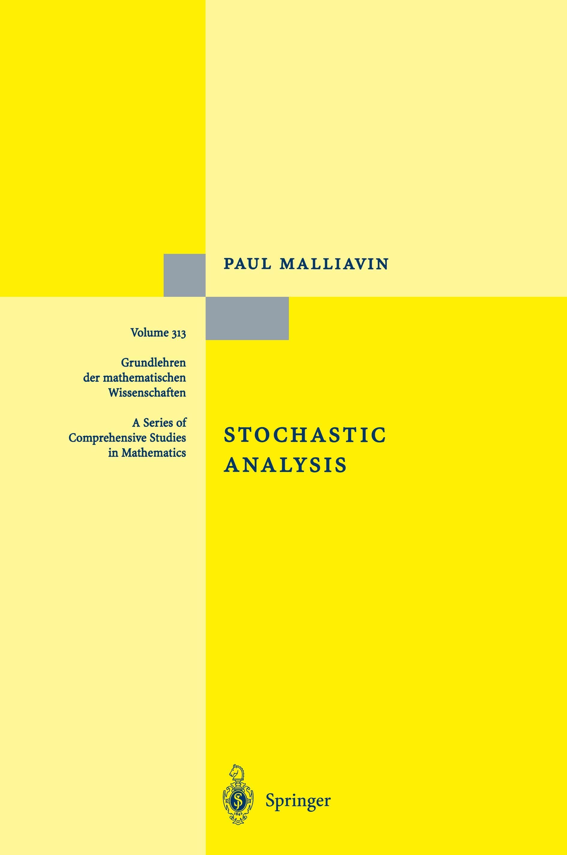 Stochastic Analysis