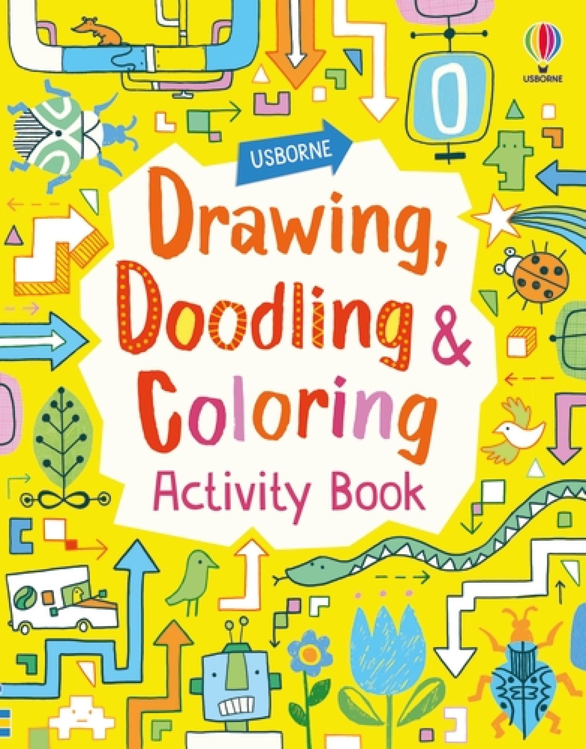 Drawing, Doodling and Coloring Activity Book