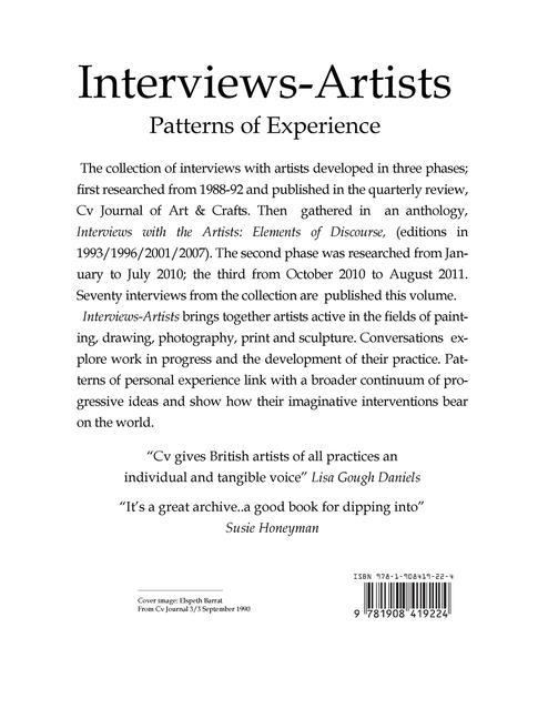 Interviews-Artists: Patterns Of Experience