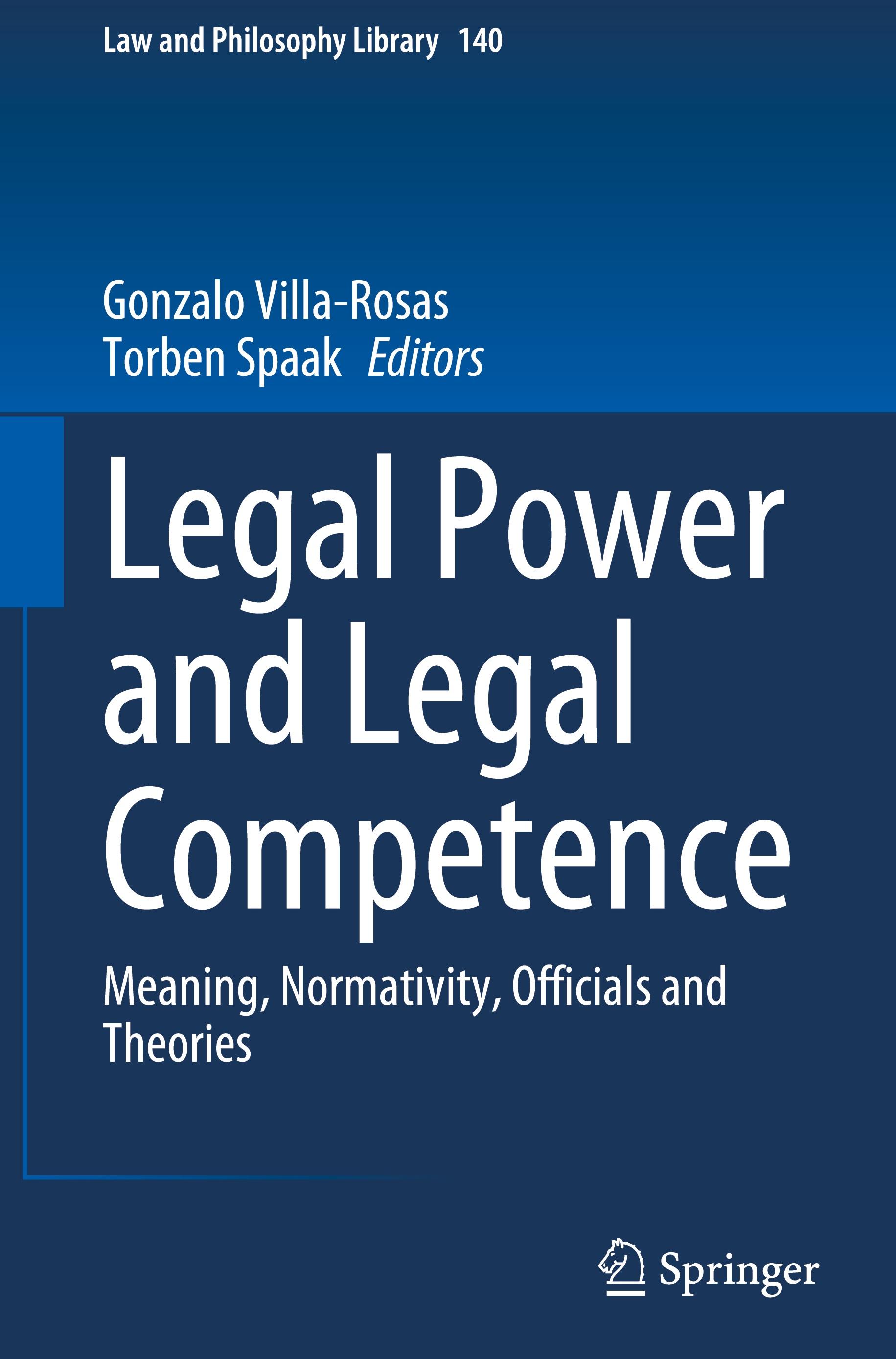 Legal Power and Legal Competence