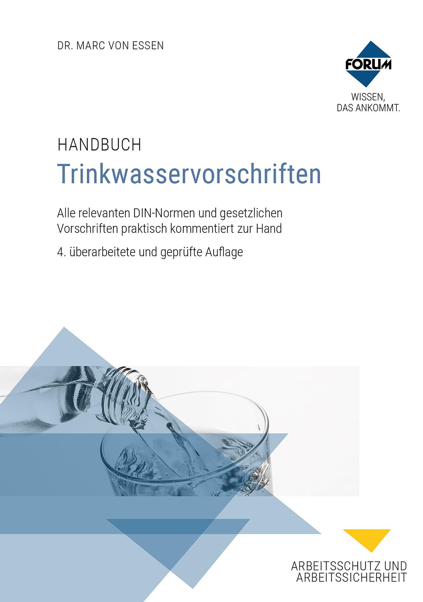 Handbuch Trinkwasservorschriften