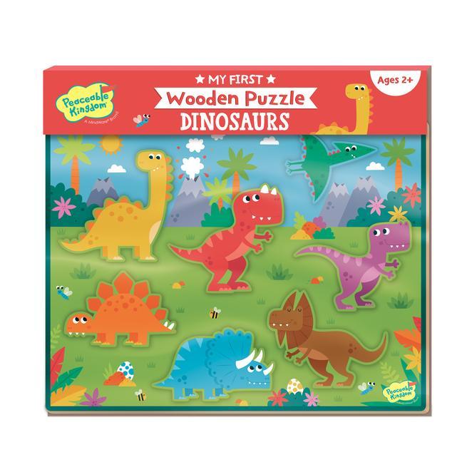 My First Wooden Puzzle: Dinosaurs