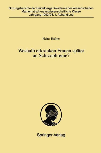 Weshalb erkranken Frauen später an Schizophrenie?