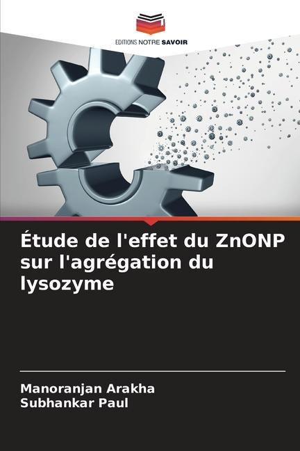 Étude de l'effet du ZnONP sur l'agrégation du lysozyme